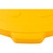 Global Industrial Flat Lid, Yellow, Plastic 240465YL - alternate 5